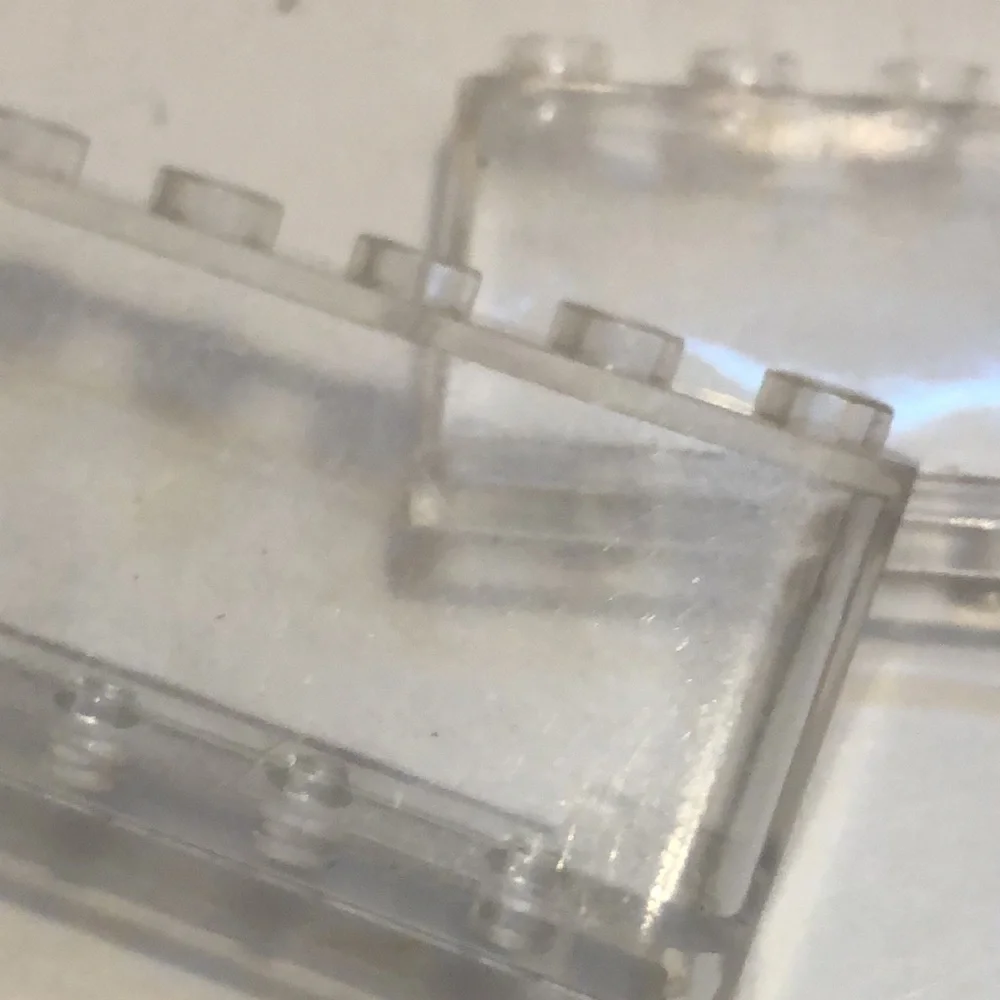 LEGO Clear Windscreens Set of Vintage LEGO Car screens